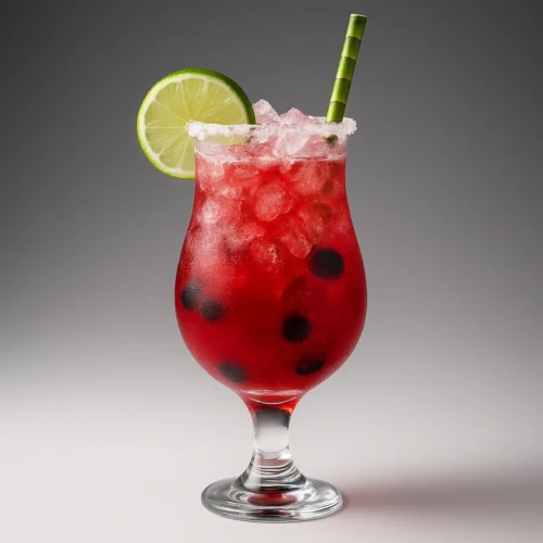 Hyperrealistic Drink Image Sept 29 2025 Soda Frutos Rojos